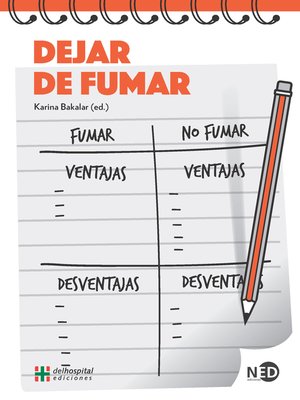 cover image of Dejar de fumar